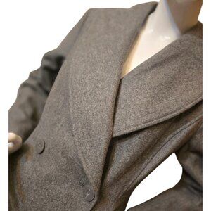 Women's GAP Gray Wool Coat sz M